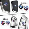 kfwhl7 11mm 14mm Aluminum Car Remote Key Emblem Sticker Auto Accessories For BMW M Power I3 G08 F15 F16 G20 E34 F94 F95 G30 G11 G12 E36