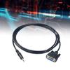 RS232 to 3.5mm Male Plug Serial Cable DB9 9Pin Female Plugs Cable for Music Connection and Device Integration Wire