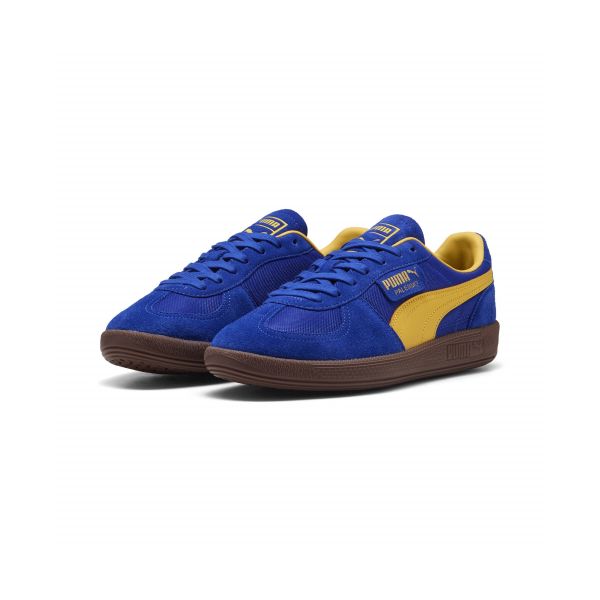 Puma Кроссовки унисекс Palermo Vintage Update Ярко-синий Солнечно-желтый 401364-02