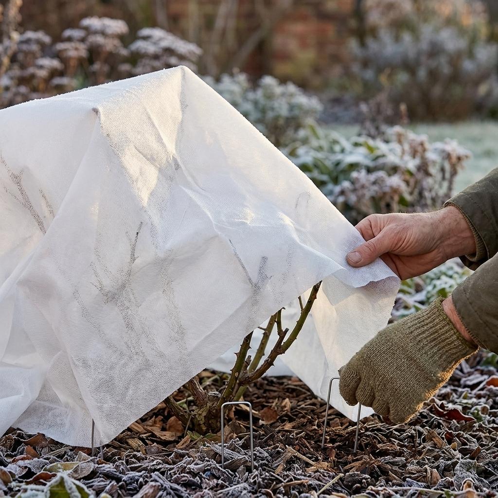 Plant Frost Protect Cloth Breathable Garden Netting for Outdoor Winter Use