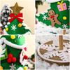 Handmade DIY Christmas Tree Decoration Kit for Kids - Tabletop Ornament Craft Set