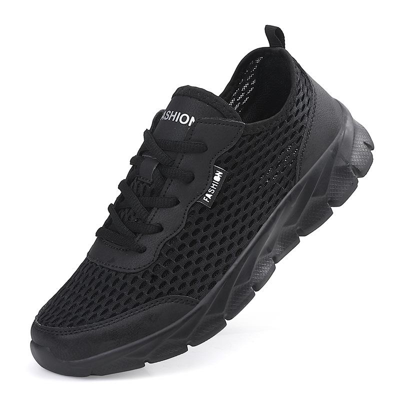 Fashion Men Sneakers Summer Lightweight Breathable Mesh Running Men's Shoes,anti Slip Wear-resistant Platform Sneakers Tênis Masculino