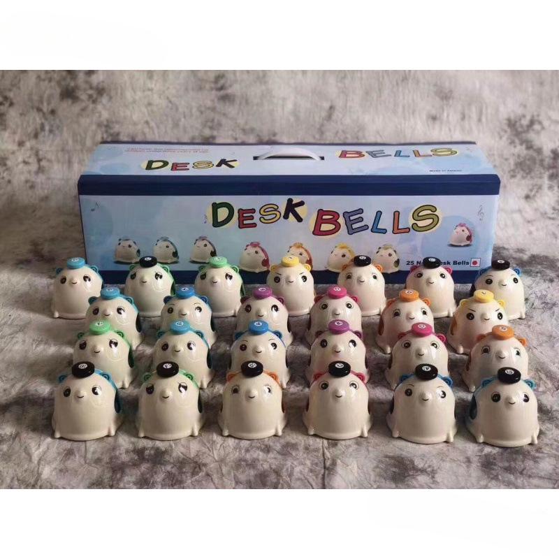 Jingle Bells Musical Instrument for First-Grade Music Class - Wooden Handle & Red Rope Copper-Plated Bell