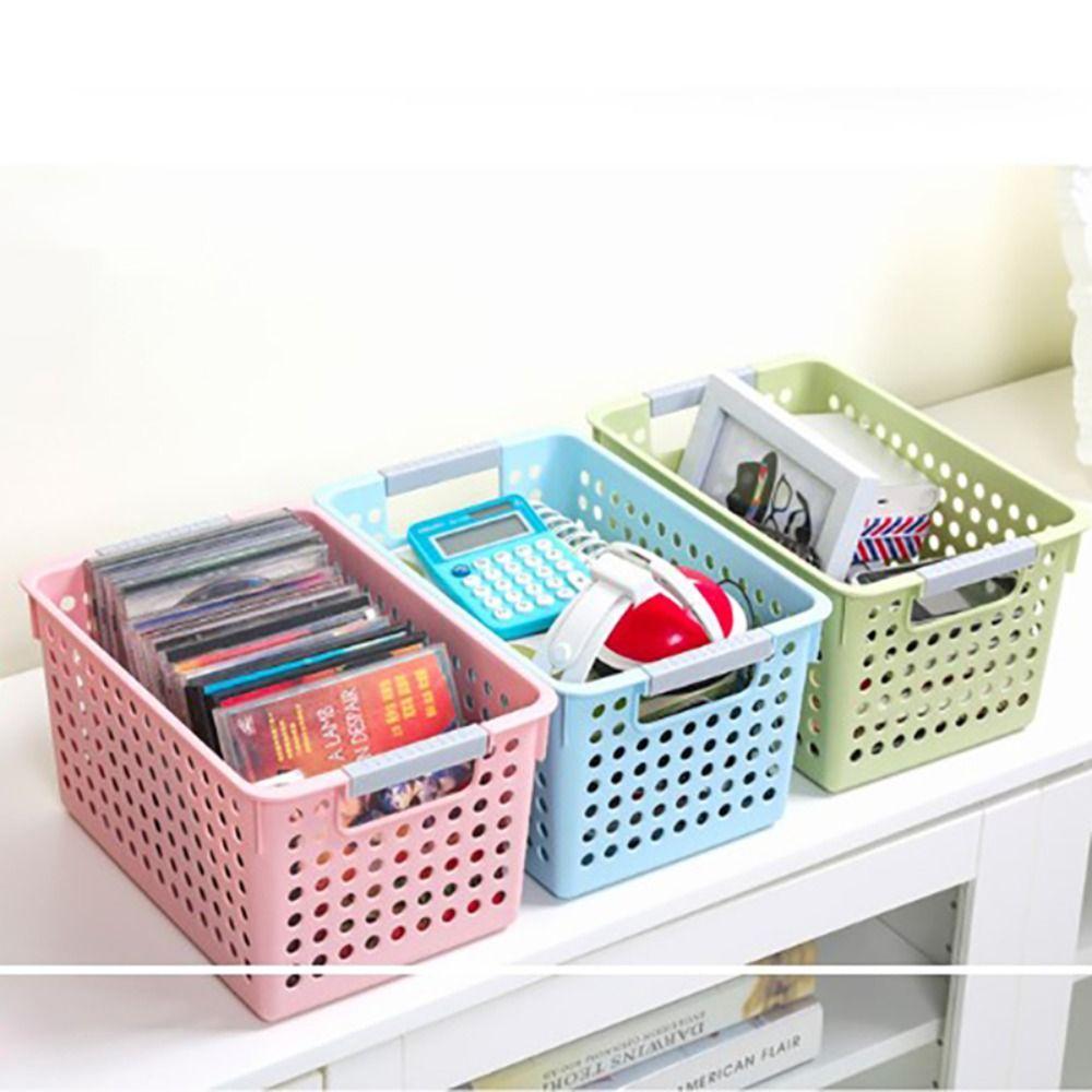 Пластиковая корзина большой емкости Пластиковые контейнеры для хранения Модная корзина для белья Школа