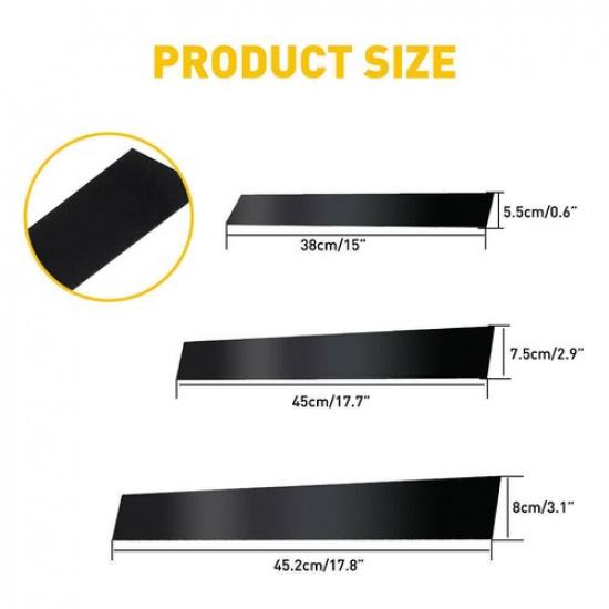 For Honda CR-V 2007-11 Gloss Black Pillar Posts Covers Window Door Moulding Trim