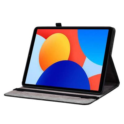 Для Xiaomi Redmi Pad SE 4G 8,7 дюйма Кожаный чехол с принтом и подставкой, Чехол для планшета со слотами для карт