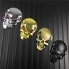 For Motorcycle Harley Yamaha Honda Suzuki Kawasaki Universal 3D Metal Skull Skeleton Car Moto Decal Stickers Emblem