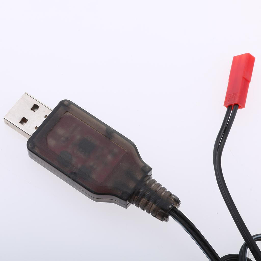 6V Universal USB To JST 2P NI-MH/ Battery Charge Cable For RC