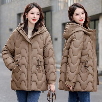 Новая зимняя пуховая хлопковая куртка, защищающая от холода, короткий зимний стиль, корейская свободная хлопковая куртка, утолщенная стеганая куртка, куртка для зимы 2025, зимняя одежда