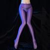 Масло Блестящие Женские Прозрачные Колготки с Открытой Промежностью Высокой Эластичности Нейлоновые Колготки Вечеринка Клуб Танцевальные Чулки Большого Размера Medias De Mujer