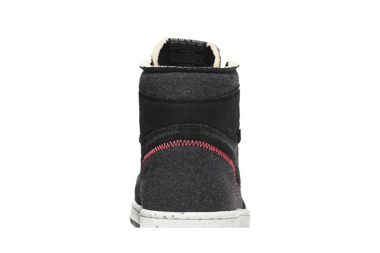 Men's Sneakers Nike Jordan 1 Retro High Zoom Crater Black/Wolf Grey-Flash Crimson