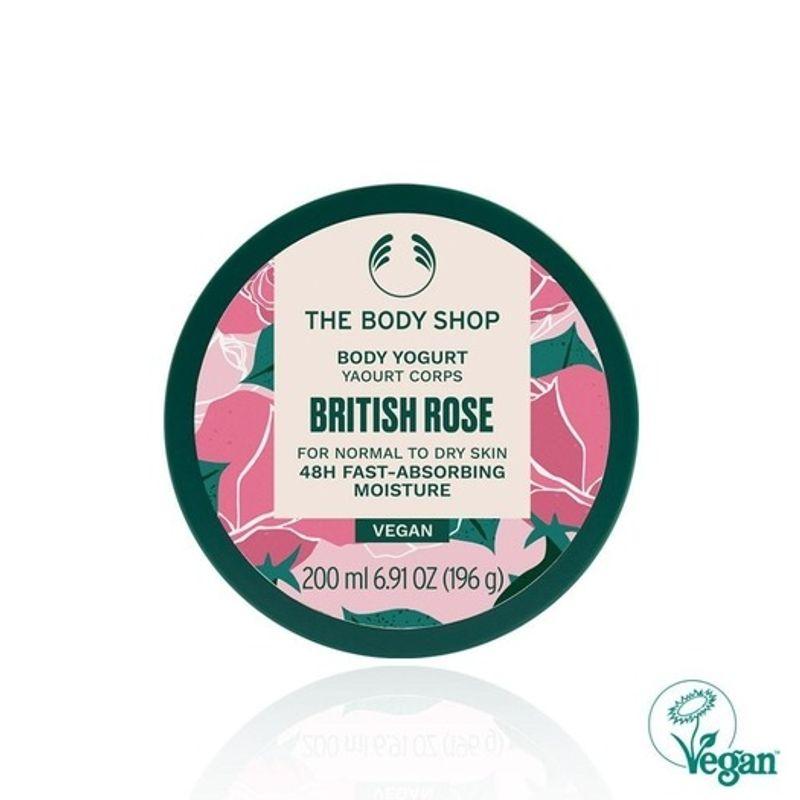 The Body Shop Британская Роза Йогурт для тела 200 мл
