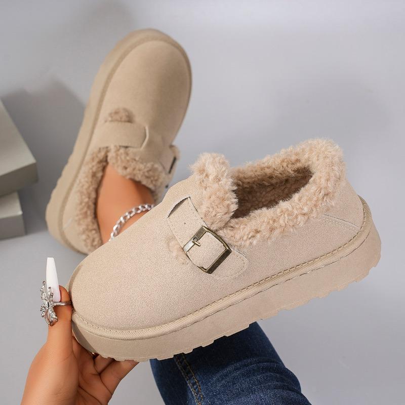 Модные новые роскошные зимние женские зимние сапоги плюшевые модные ретро-ботинки Bean Shoes хлопковые женские туфли на плоской подошве женские сапоги