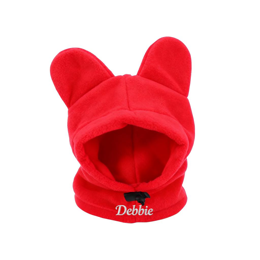 Personalized Custom-made Winter Warm Hats For Cats And Dogs With Ears, Fleece Hoods