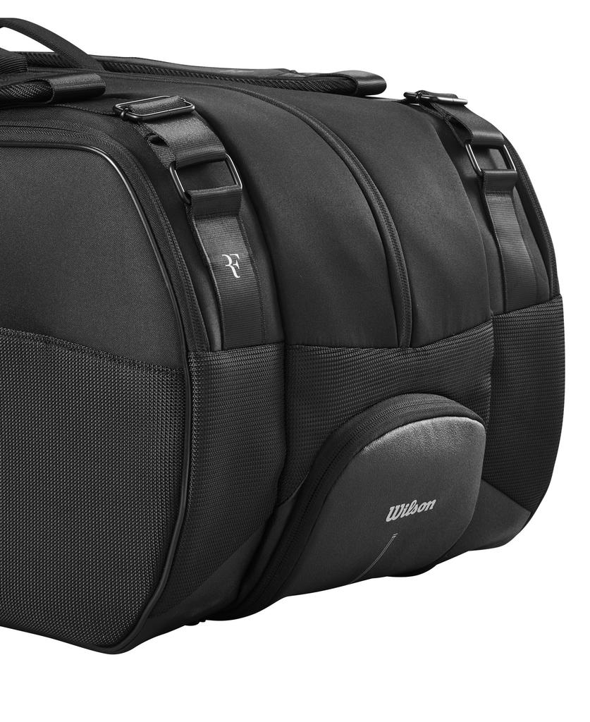 Сумка для ракеток Wilson ЧЕХОЛ ДЛЯ РАКЕТОК RF TOURNAMENT RACQUET BAG Ракетка Может вместить до 12 ракеток средней толщины WR8032701001 Черный (Турнирная сумка) (ракетки на основе)