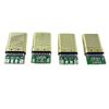 Позолоченный USB-разъем Micro Type-C: Высококачественная клавиатура, Флеш-накопитель, Усилитель для наушников, Кабель для передачи данных для мобильного телефона.