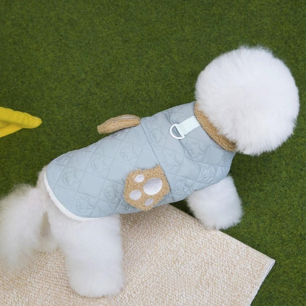 Winter Dog Warm Clothes Plush Dog Vest Coat Fashion Pet Clothes Puppy