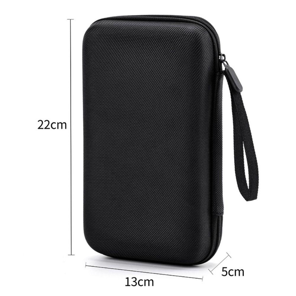 Durable Hard Shell EVA Storage Box Mini Black Pouch Carrying Bag Portable Small Bag Digital Accessories