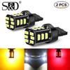 2Pcs T20 LED Bulbs Car Light 7443 7440 W21/5W LED W21W P21/7W 3156 3157 Auto Turn Signal Reverse Brake Lamp 12V White Red Yellow