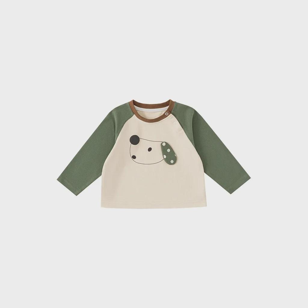 Футболка с длинными рукавами и принтом в виде мультфильма Youbao Kids для девочек и мальчиков (Весна осень) - QY14035