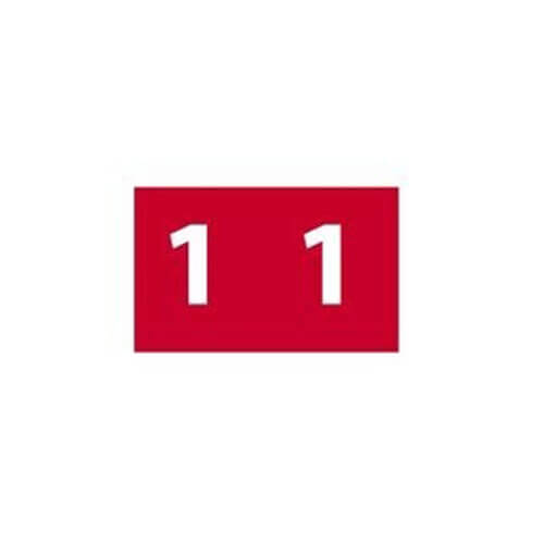 Этикетки с цветовой кодировкой Avery 25x38 мм 180 шт. (1)