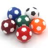 6 мячей для настольного футбола, привлекательные сменные разноцветные мини-мячи для настольного футбола для игры в помещении.
