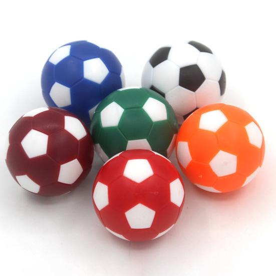 6 мячей для настольного футбола, привлекательные сменные разноцветные мини-мячи для настольного футбола для игры в помещении.