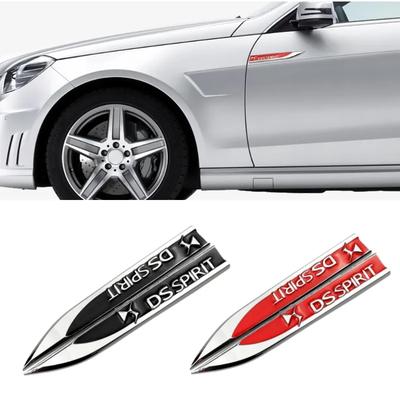 Металлическая наклейка на заднее крыло автомобиля для C4 Aircross Cactus C3 Berlingo Picasso DS Logo Styling Door Emblem Badge Decals