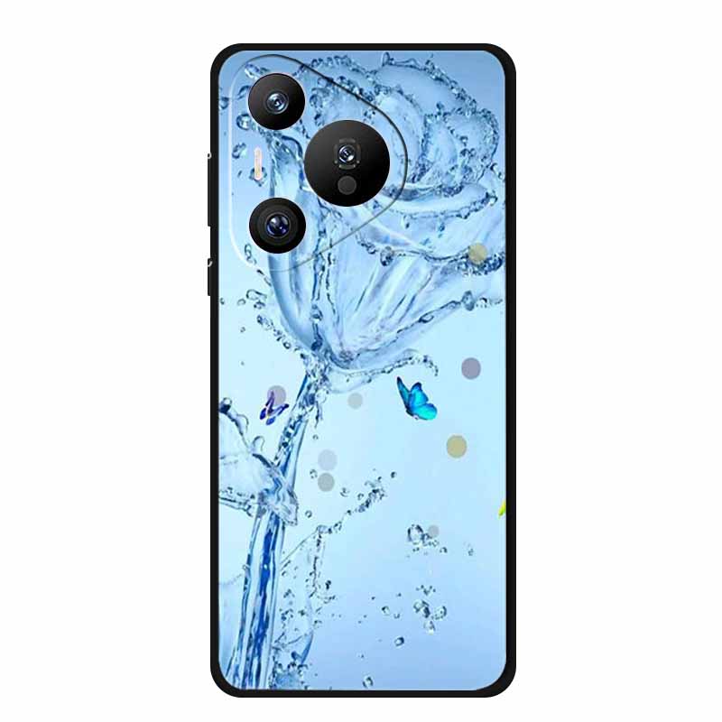 Чехол для Huawei Pura 70 Pro Роскошный мягкий силиконовый чехол из ТПУ для телефона Huawei Pura 70 Pro+ Pura70 Защитный ударопрочный Новый Fundas