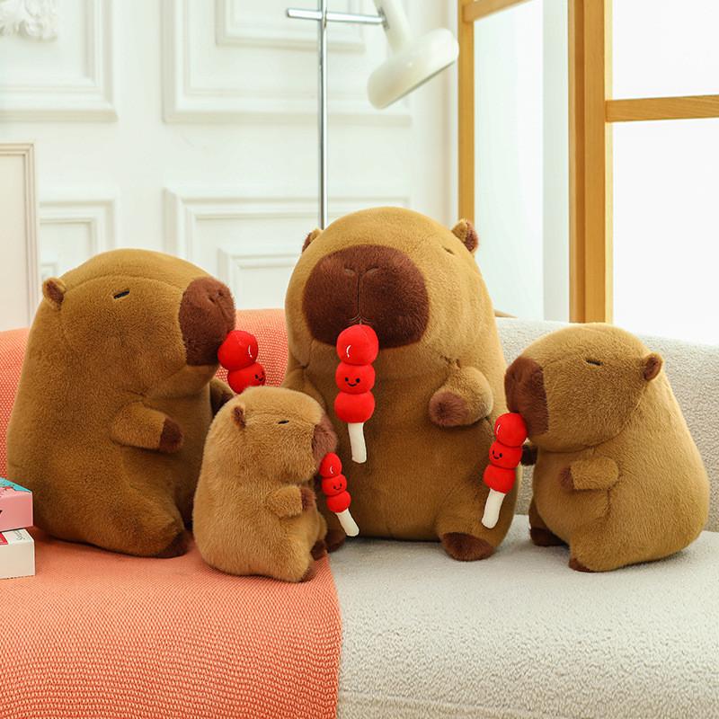 Hawthorn Capybara Plush Doll Sugar Cartoon Animal Decoration Gift Friend Pillow