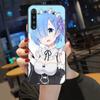 Rem Anime Cute Girl Phone Case For Xiaomi Mi 12 11T 10T 9T Lite Pro Ultra Note 10 Poco F3 F4 X4 GT Soft Black Phone Cover