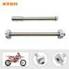 OTOM Для KTM SX HUSQVARNA TC GASGAS MC 2016-2025 Мотоцикл Передняя ось Задняя ось колеса С гайкой Блок оси Питбайк Грязевой байк