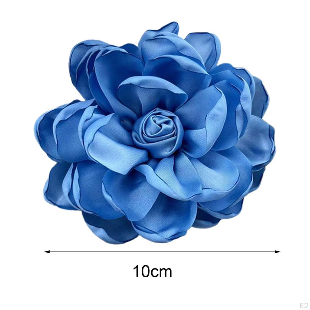 Цветочная брошь, заколка для волос, булавки для лацкана, аксессуары для волос для банкета, одежда для танцев