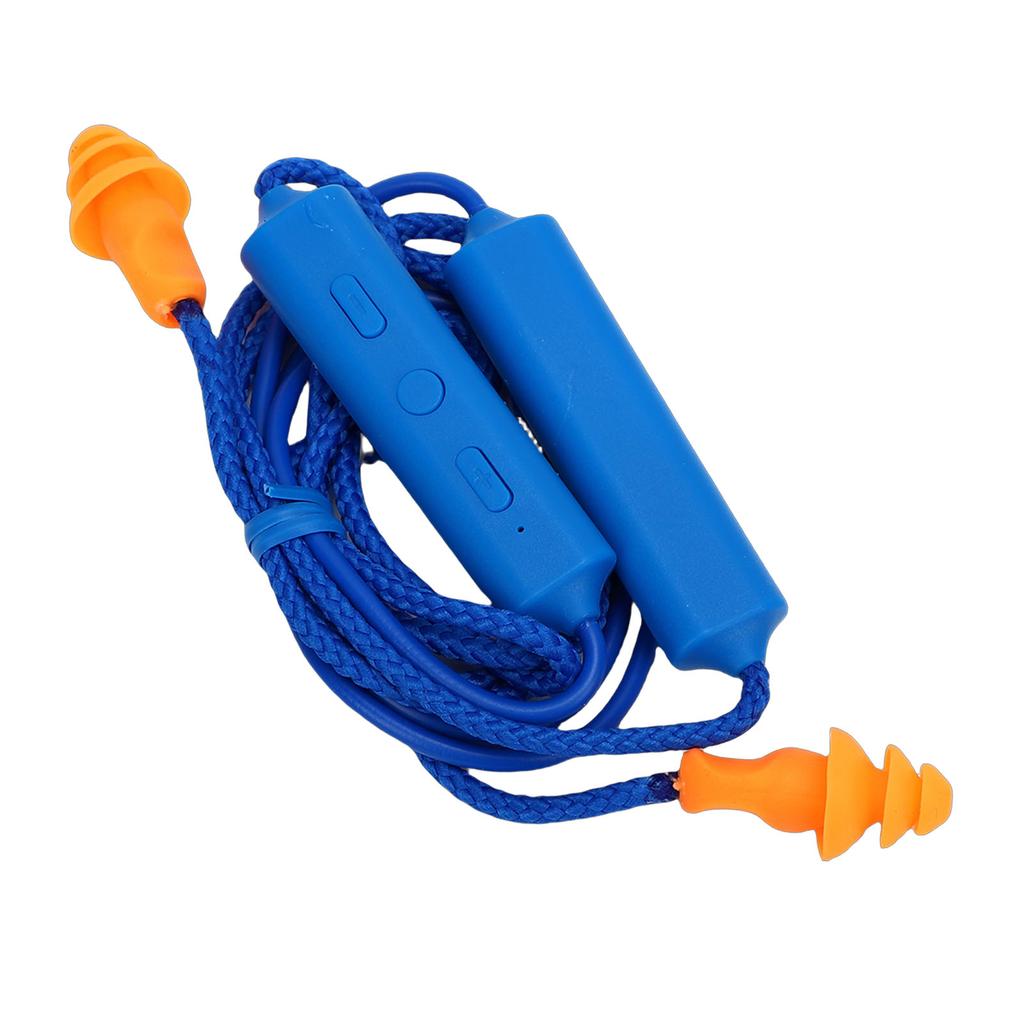 Earplug Headphone 29dB Noise Reduction IPX5 Water Proof Rechargeable Neckband Earbuds for Construction Site Workshop