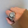 Unique Shape Roman Quartz Watch Vintage Finger Watch Ring Fashion Jewelry Rings Jewelry Clock Man