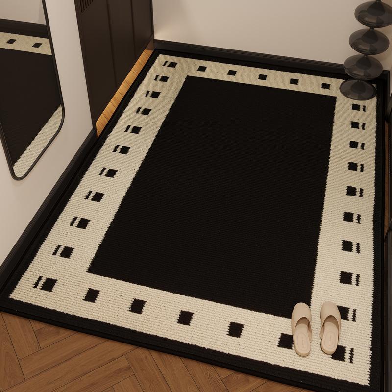 American High-end Entry Floor Mat Household Entry Door Mat Dirty Dust Resistance Porch Mat Study Bedside Non-slip Carpet