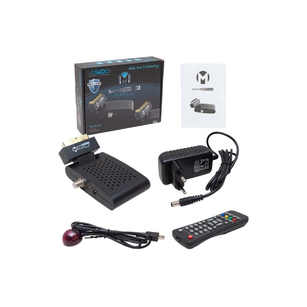 Мини-спутниковый ресивер Sd со Scart Plus Tkgs и входом Scart