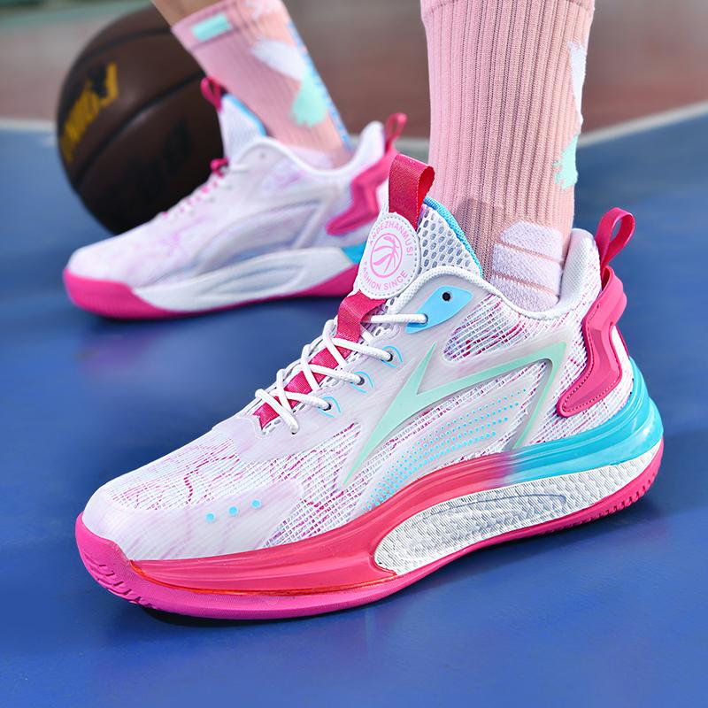 Fashion New Men Basketball Shoes Cushion Field Women Street Athletic Non-slip Male Sneakers Comfortable Priginal Sports Basketball Boots