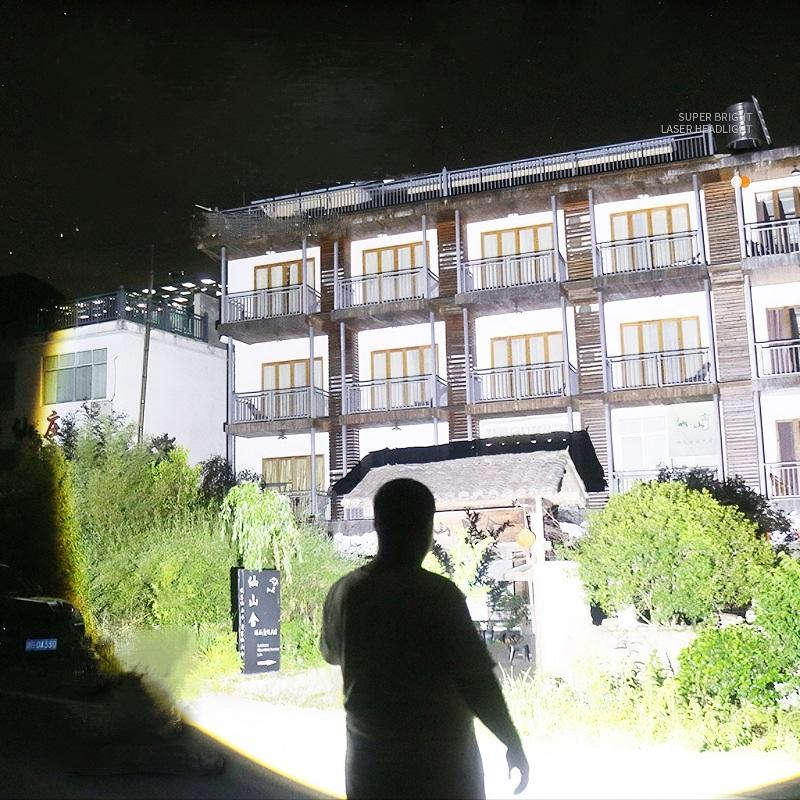 2025 Мощный светодиодный фонарик Портативный уличный аварийный фонарь Супер Яркий дальний выстрел 1000 м Перезаряжаемый зум-фонарь