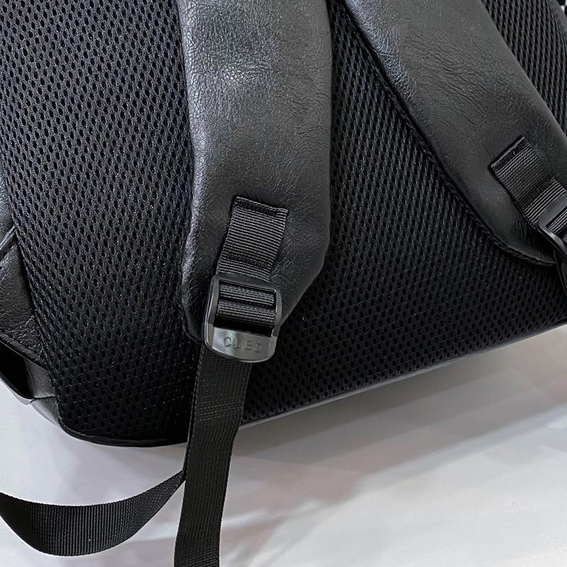 Деловая сумка для компьютера из мягкой искусственной кожи, мужской дорожный рюкзак, большой емкости, студенческий рюкзак