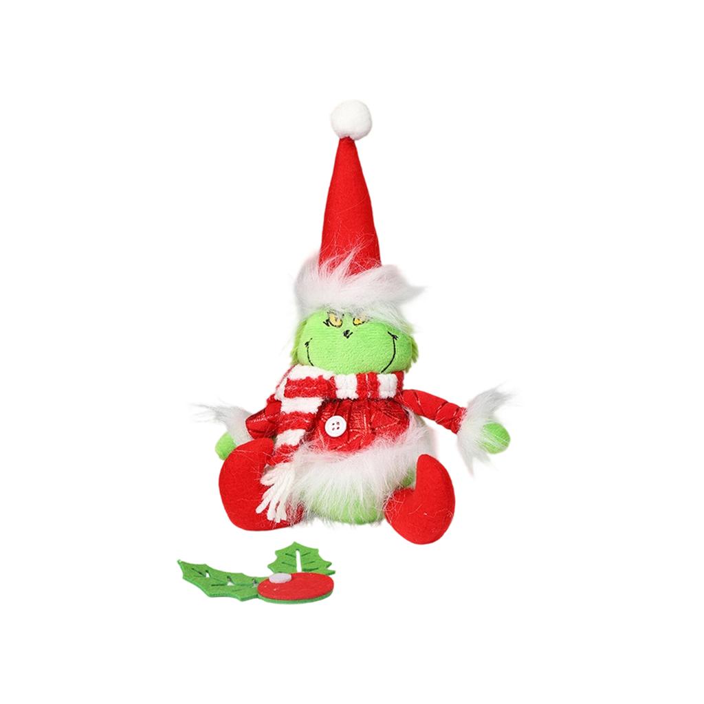 Plush Toy Green Foam Doll Children's Cartoon Doll Christmas Cute Dolls