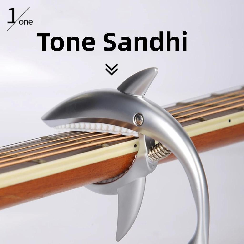 Гитарный каподастр, персонализированный каподастр в форме акулы, тональный зажим для мандолины, укулеле, электрогитары, акустической гитары