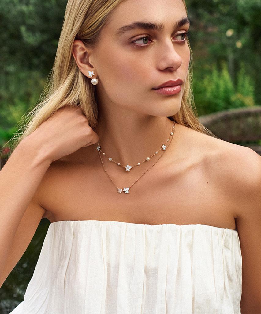 Lola Rose Ivy Mother-Of-Pearl Multi-Pendant Layered Women'S Necklace