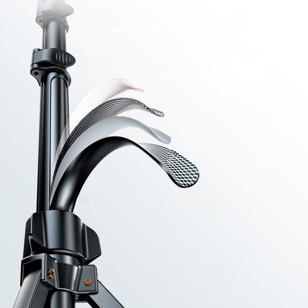 Ugreen Lp680 Selfie Stick With Stand And Bluetooth Remote Control 1.8M - Black