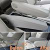 2X Серый Чехол на подлокотник из ПУ кожи Обивка Подходит для Honda Odyssey 2005-2010