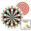 Funny Zino Double Sided Dart Household Large Multi Wall Mounted Dart Board + 3 Dart Pins, Popular Korean Game
