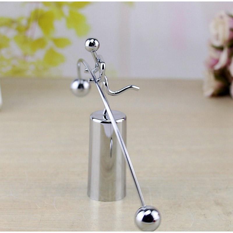 Колыбель-маятник Ньютона, креативный баланс, железный человек, шар, ремесла, орнамент, стакан, детский подарок, настольная игрушка, аксессуары для украшения дома