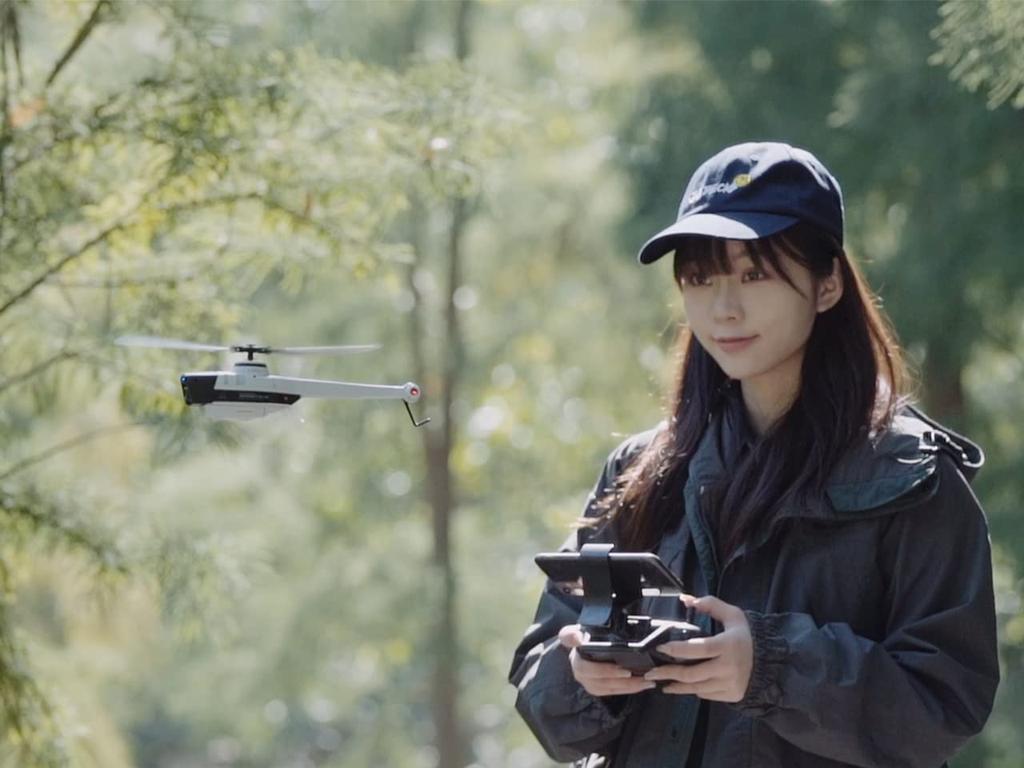 RTF комплект однороторный беспилотный радиоуправляемый GB200 японский оригинальный продукт G-Force Ghost-Eye