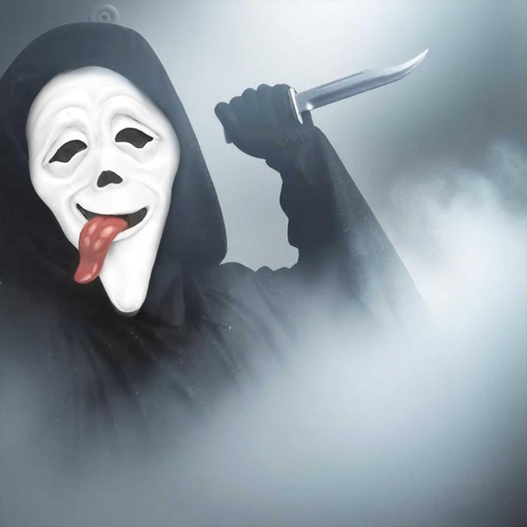 Halloween Dark Role Playing Mask, Suitable Horror Latex Mask A Funny Mask