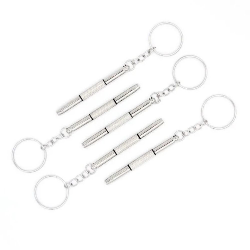 Precision Mini Tools Small Screwdriver Multi-functional Screwdriver With Keychain Manual Tools
